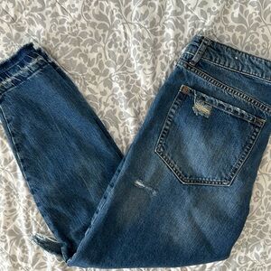 MNG denim & tees blue jean. Distressed 10